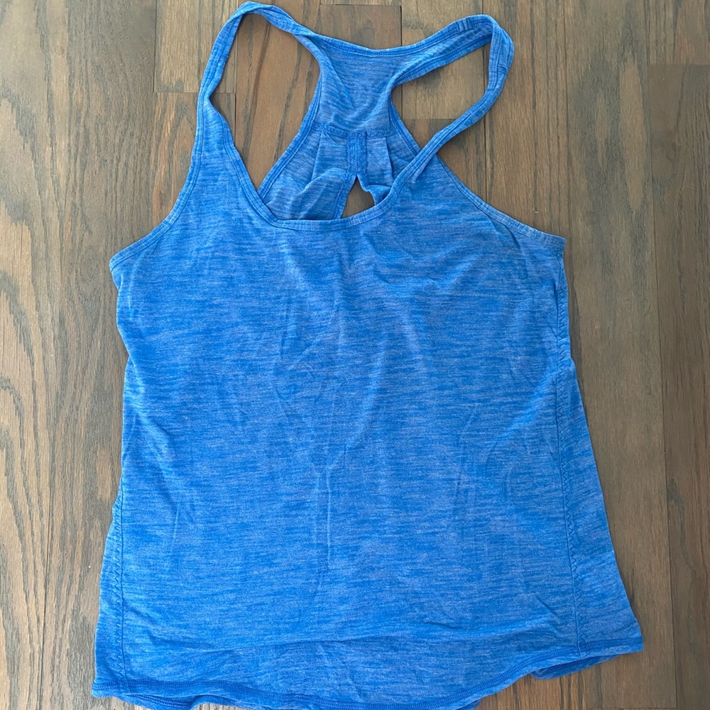 Blue Lululemon Tank Top